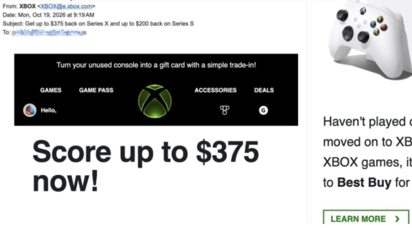 擺喺度封塵不如換錢？Xbox官方罕有寄信叫玩家賣機 Series X｜S 回收最高獲呢個價