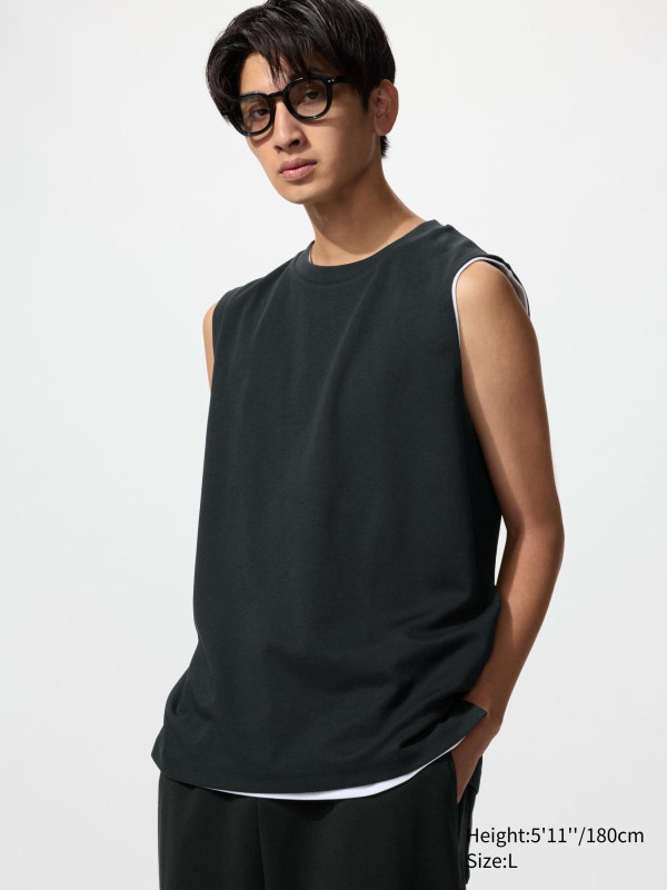 Uniqlo 99元背心出街撞衫率100%！人均一件凉爽修身又平靓正 网友：逛街分分钟认错人