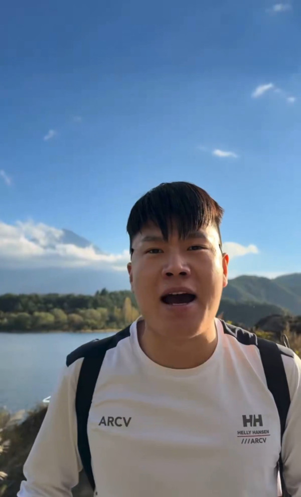 有片!內地網紅疑於富士山河口湖噴灑不明液體 網民怒轟行為離譜籲通報日方