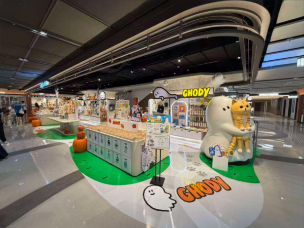 Ghody登陸銅鑼灣希慎廣場！萬聖節巨型貓狗立體裝置與打卡位