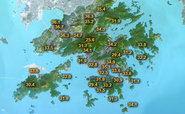 最熱霜降！超強颱風薔琵下沉氣流逼港飆34度 或成自1884年有紀錄以來最熱
