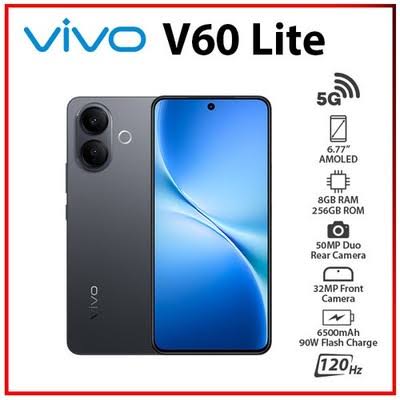 vivo V60 Lite 5G 手機減價！僅$2,048！256GB+6.77吋大螢幕