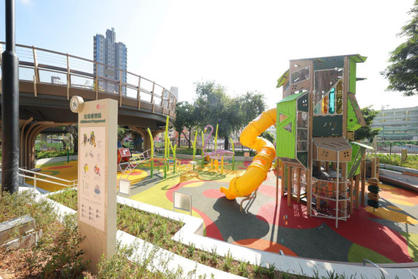 九龍城2大新公園!賈炳達道公園雙層架空單車徑 橋底無懼日曬雨淋+打鼓嶺道花園