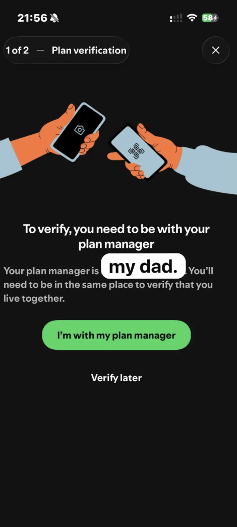 防偷雞機制升級！Spotify打擊家庭方案非同住成員 7日內未完成驗證將被鎖1年 一文睇清破解方法