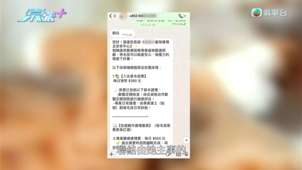 深水埗无牌兽医被揭发仅护士资格！涉事者装傻拒绝承认 竟找新入职医生背锅？