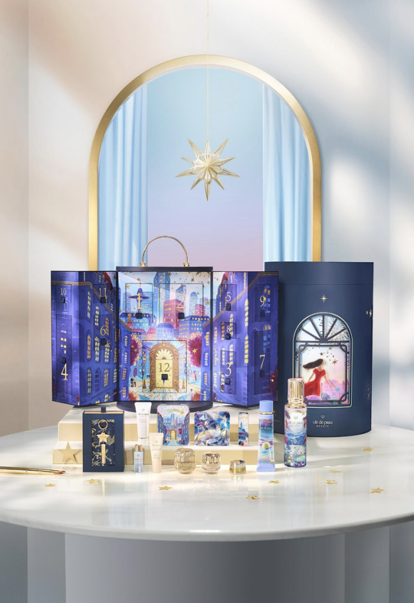 2026聖誕倒數月曆推薦｜Clé de Peau Beauté 煥曜星願限量聖誕倒數月曆 HK$3,430