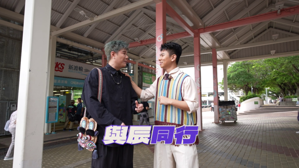 張與辰長洲掃街狂擦8款大魚蛋!行仔不耐辣飆汗照演 導演未喊Cut顯專業