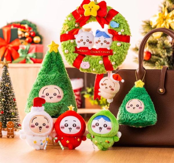 日本Chiikawa聖誕新品11.6開賣!限定Kiramekko泰迪熊吊飾、聖誕樹兔兔、聖誕花圈公仔