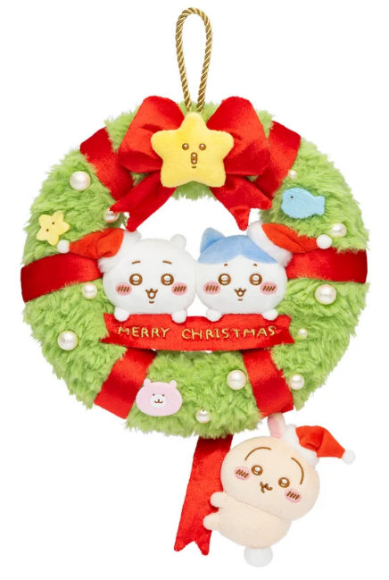 日本Chiikawa聖誕新品11.6開賣!限定Kiramekko泰迪熊吊飾、聖誕樹兔兔、聖誕花圈公仔