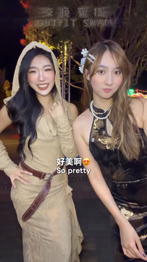 鍾柔美Yumi晒萬聖節造型挑戰性感旗袍！心口邪惡開窿強烈反差感自嘲carry唔到