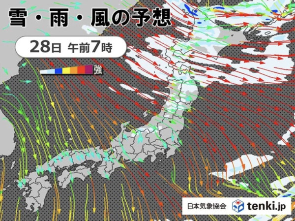日本天氣急轉直下！多個地區將迎颱風級暴風雪 東京近畿或氣溫急降 