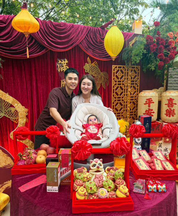 TVB新手爸爸曝5000呎豪宅搞BB滿月宴!私人花園大陣仗中式擺酒極誇張