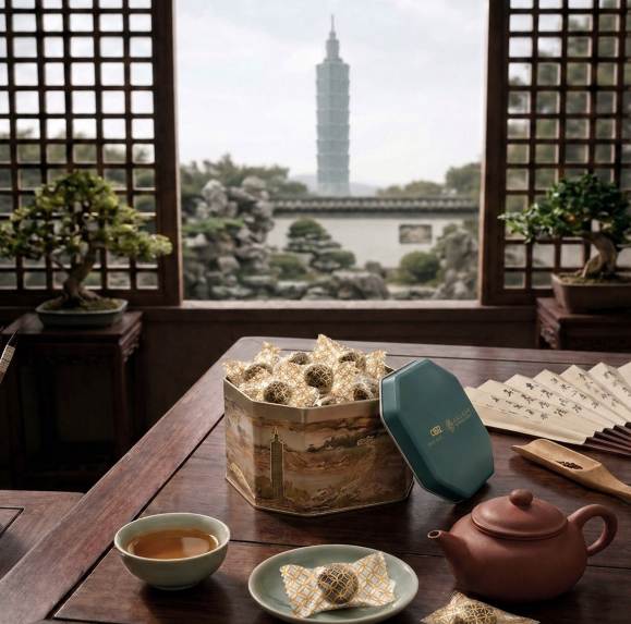 清明上河圖紀念茶糖 / 圖片來源:故宮精品網路商城 清明上河圖紀念茶糖 / 圖片來源:故宮精品網路商城