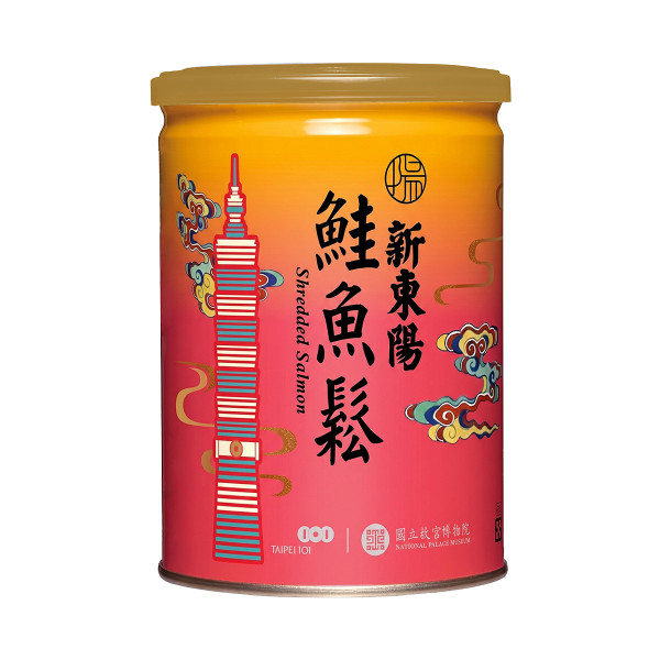 新東陽鮭魚鬆 / 圖片來源:故宮精品網路商城 新東陽鮭魚鬆 / 圖片來源:故宮精品網路商城