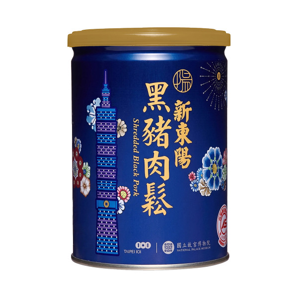 新東陽黑豬肉鬆 / 圖片來源:故宮精品網路商城 新東陽黑豬肉鬆 / 圖片來源:故宮精品網路商城