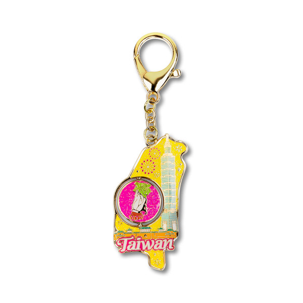 寶島掛飾 黃 / 圖片來源:故宮精品網路商城 寶島掛飾 黃 / 圖片來源:故宮精品網路商城