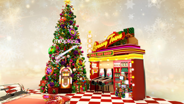 Mira Place《Groovy Christmas Town》重現80年代美式復古聖誕!8 大復古聖誕打卡位/免費派Churros與熱紅酒