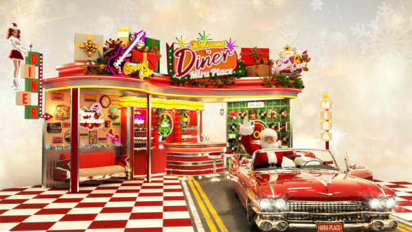 Mira Place《Groovy Christmas Town》重現80年代美式復古聖誕!8 大復古聖誕打卡位/免費派Churros與熱紅酒