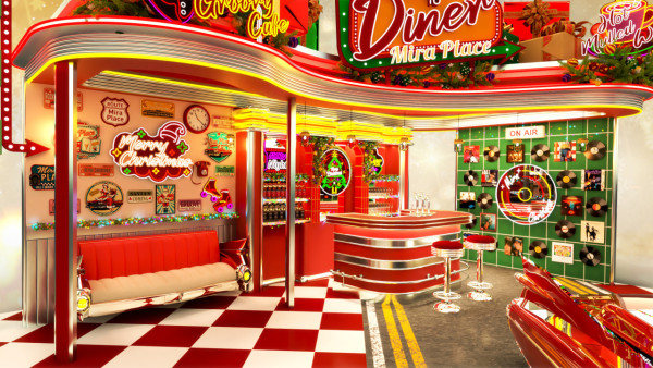 Mira Place《Groovy Christmas Town》重現80年代美式復古聖誕!8 大復古聖誕打卡位/免費派Churros與熱紅酒