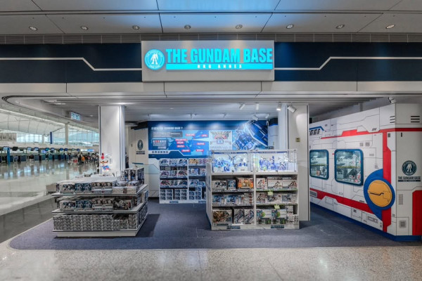 THE GUNDAM BASE ANNEX香港國際機場店正式開幕！全新高達基地登場 離境前必逛限定高達模型與周邊