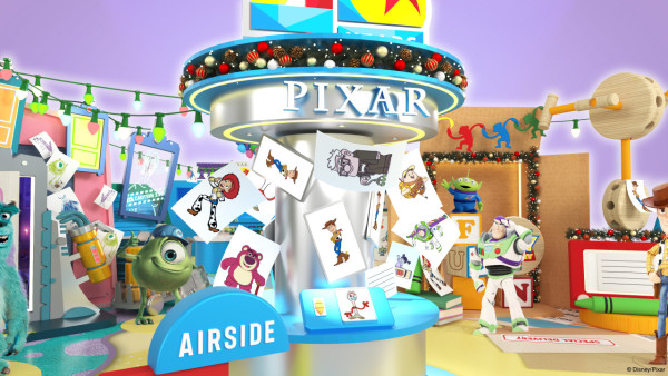 Pixar40週年特展登陸啟德AIRSIDE！6米高巨型聖誕樹／還原經典電影場景