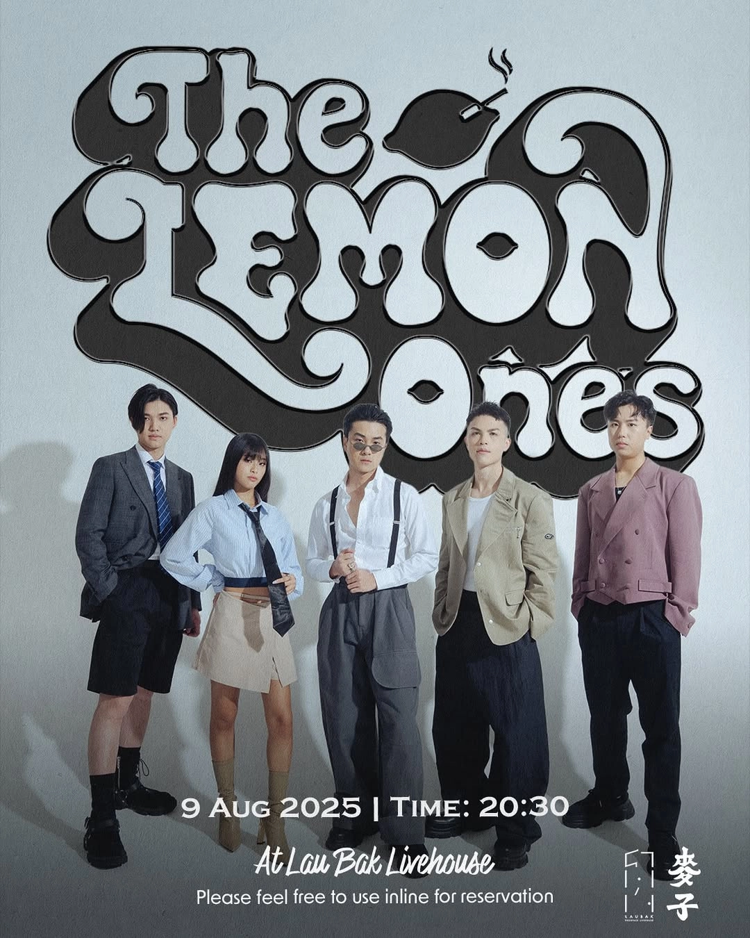 The Lemon Ones 現場音樂表演活動詳情/日期/時間/地點/票價一覽