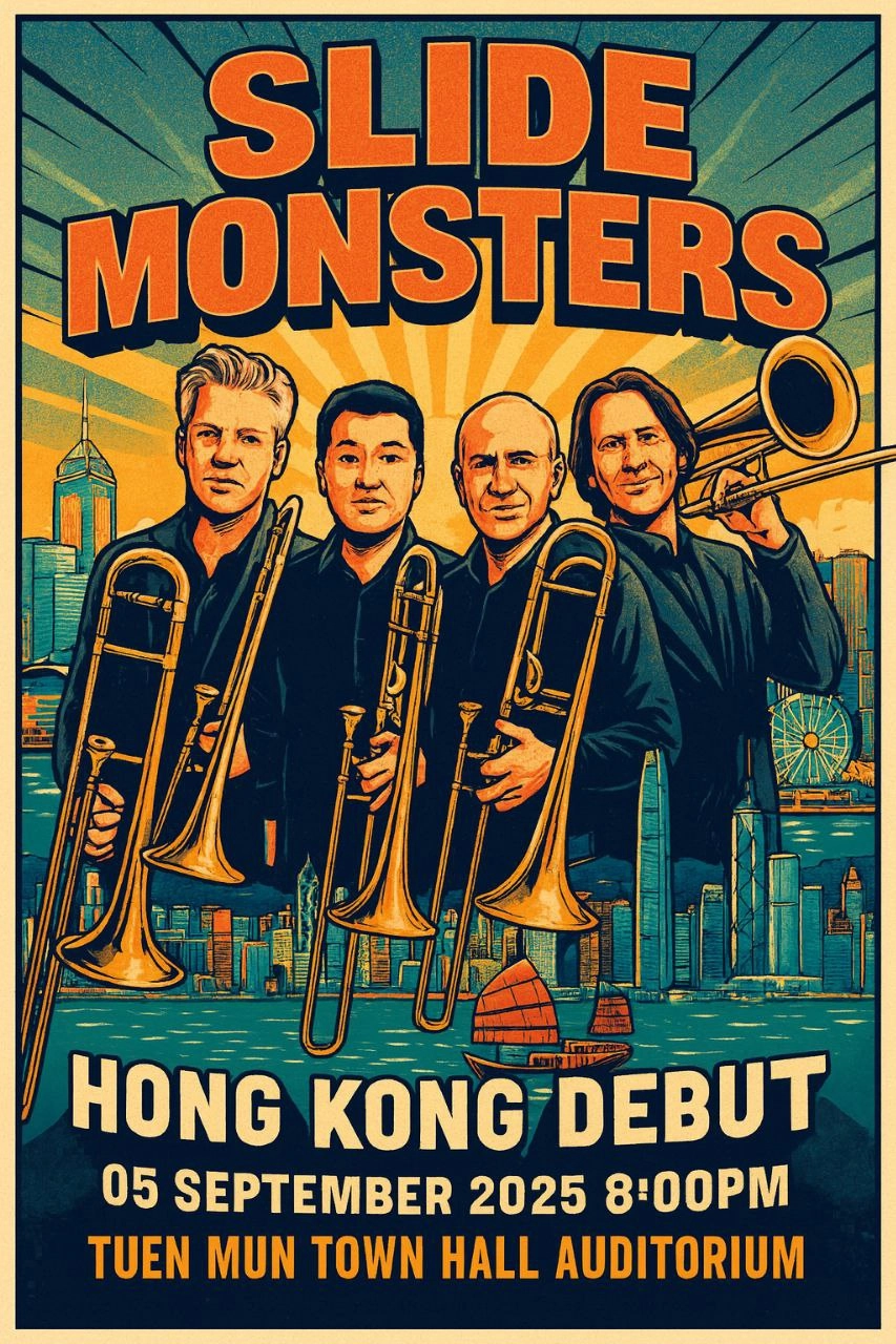 Slide Monsters長號四重奏 香港首演活動詳情/日期/時間/地點/票價一覽