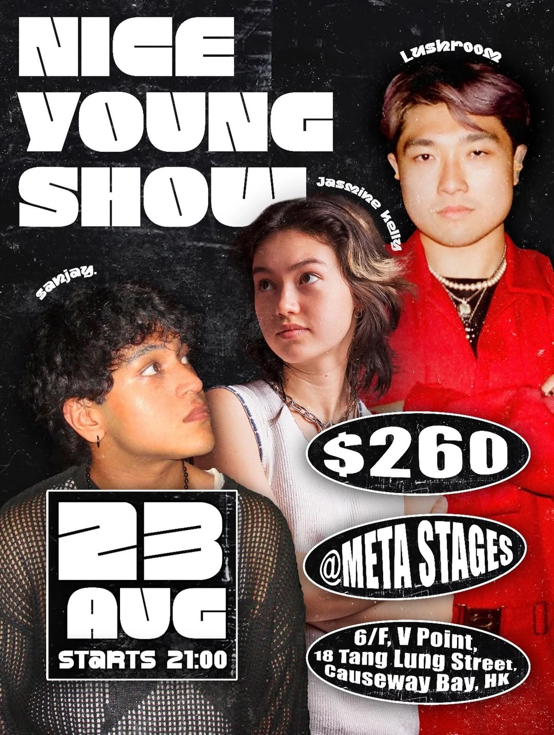 NICE YOUNG TOUR 2025 x Meta Stages活動詳情/日期/時間/地點/票價一覽