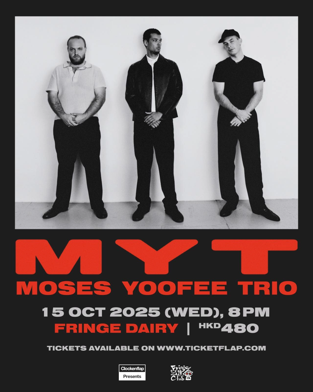 Moses Yoofee Trio 香港專場音樂會 2025活動詳情/日期/時間/地點/票價一覽