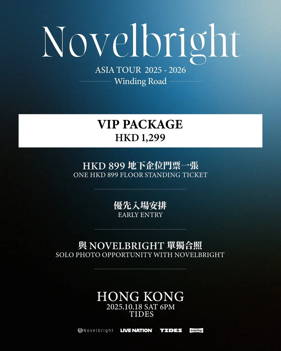 Novelbright演唱會 | Novelbright 