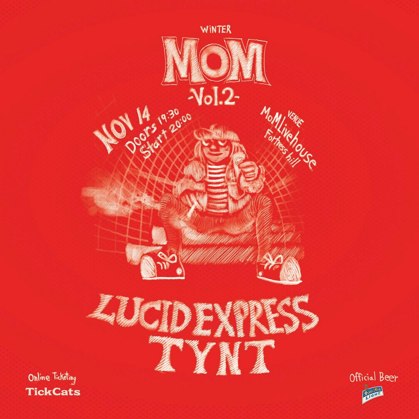 MOM PRESENTS｜VOL.2 音樂會活動詳情/日期/時間/地點/票價一覽
