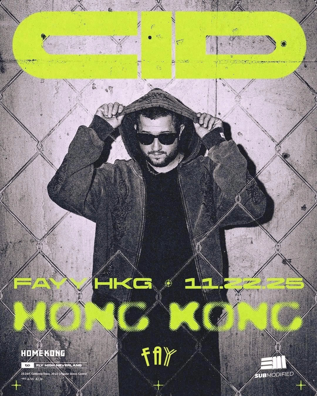 CID x Fayy 音樂之夜活動詳情/日期/時間/地點/票價一覽