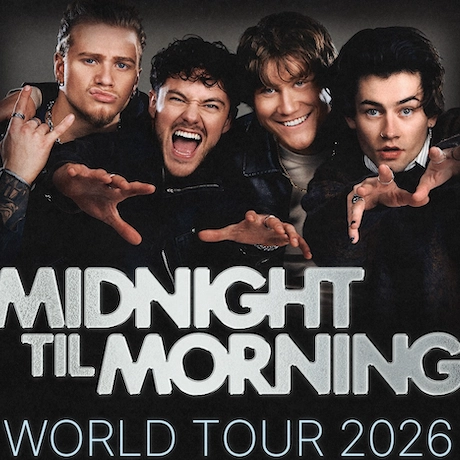 Midnight Til Morning演唱會 | MIDNIGHT TIL MORNING 巡迴演唱會 2026 香港站優先購票/公開發售日期/票價/場地/座位表一覽