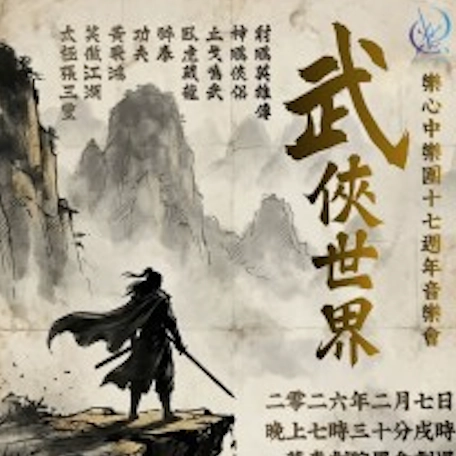 《武俠世界》樂心中樂團17周年音樂會活動詳情/日期/時間/地點/票價一覽