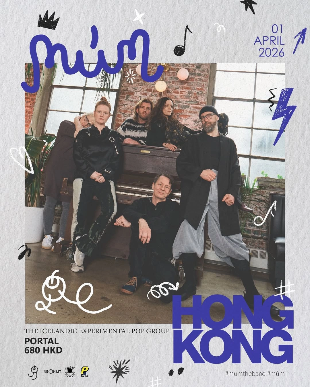 múm演唱會 | múm 香港演唱會 2026優先購票/公開發售日期/票價/場地/座位表一覽