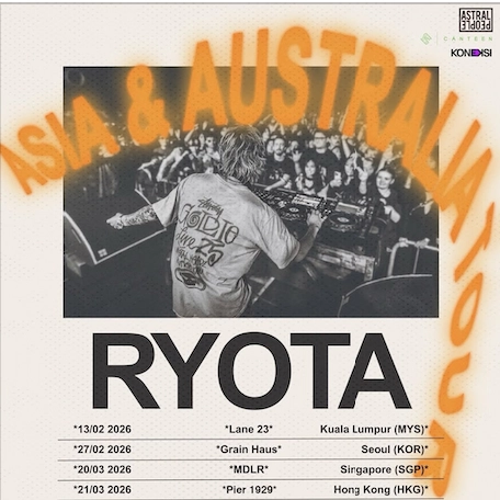 RYOTA 亞洲巡迴演唱會 2026 香港站優先購票/公開發售日期/票價/場地/座位表一覽