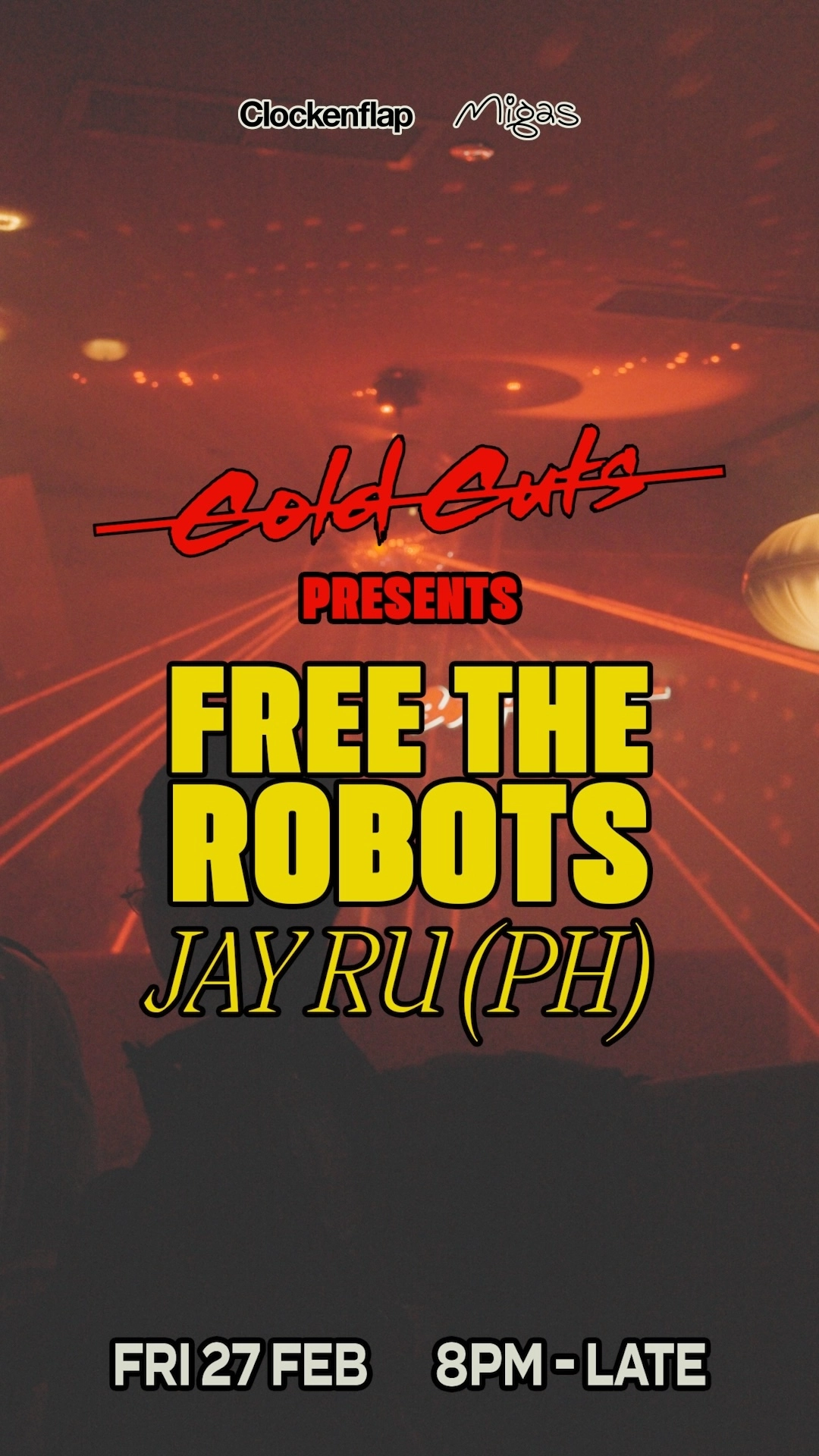 ree the Robots & JayRu (PH) 音樂之夜活動詳情/日期/時間/地點/票價一覽