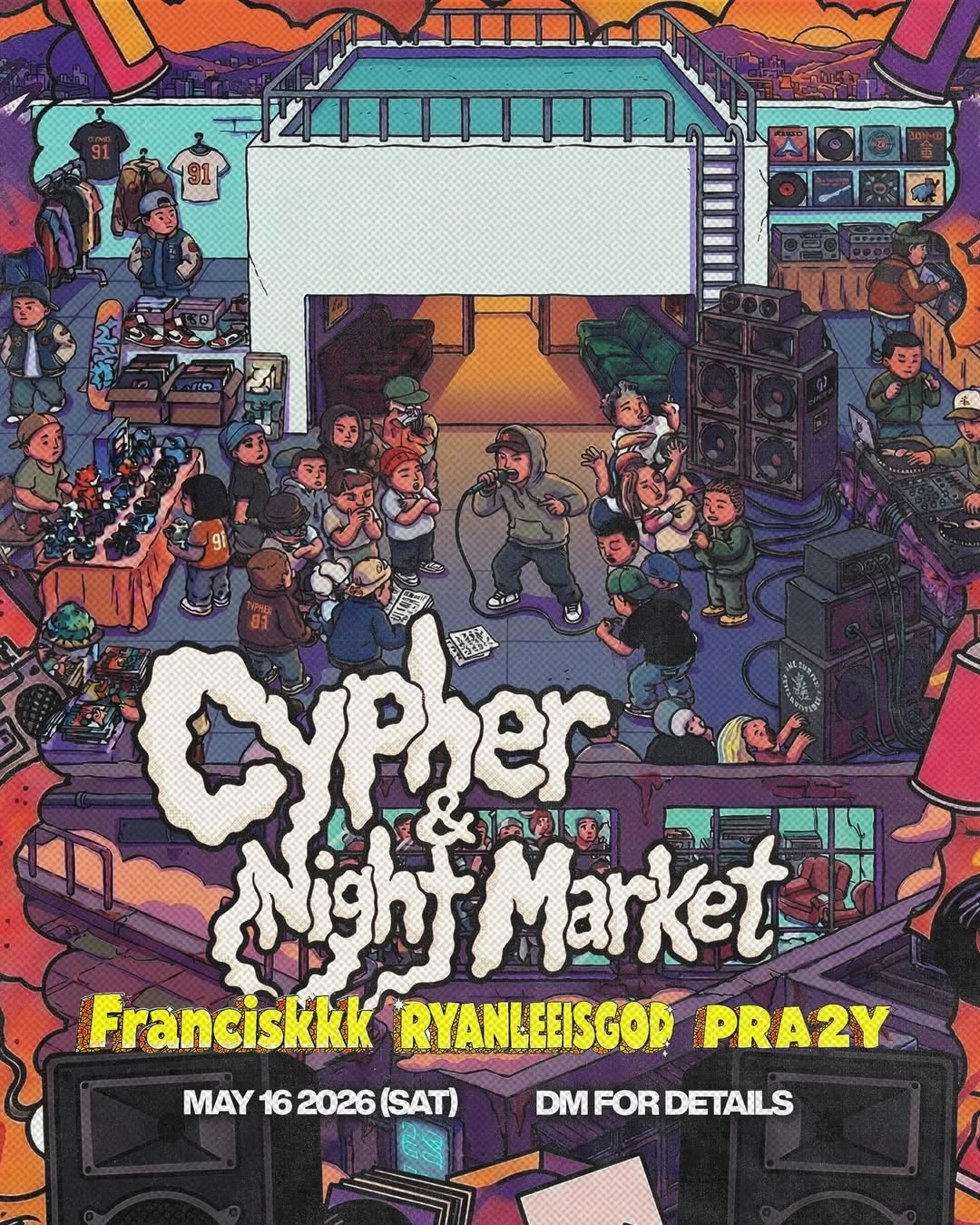 Cypher & Night Market活動詳情/日期/時間/地點/票價一覽