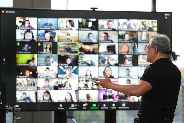 NVIDIA CEO 黃仁勳與傳媒網上互動！參觀總部新大樓 Voyager！