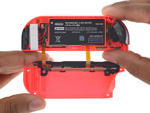 任天堂 Switch 拆機　內構散熱電池如筆電