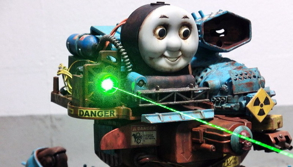 9張Thomas小火車崩壞照