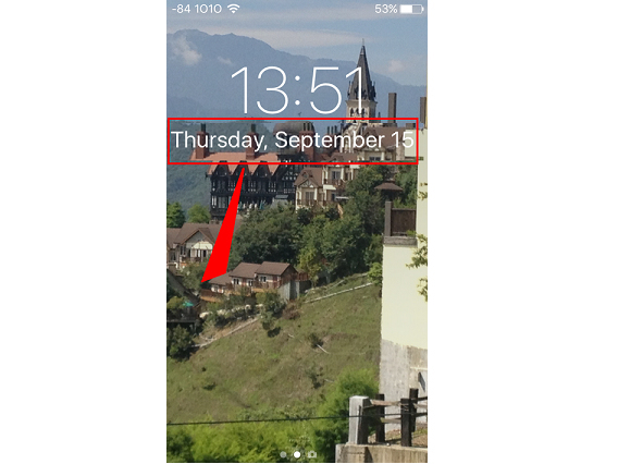 iOS 10 鎖頁農曆消除法 