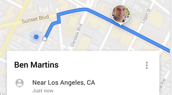 Google Maps 引入實時位置分享 「轉個彎就到」從此失效