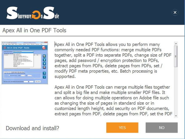 Apex All in One PDF Tools 下載網址及序號