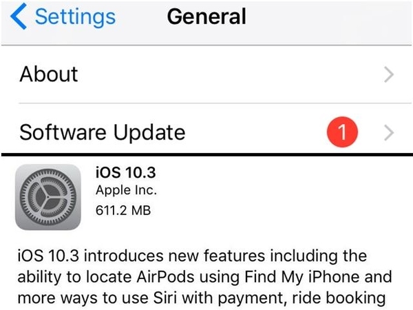 iOS 10.3 正式版推送！Find my AirPods 最實用