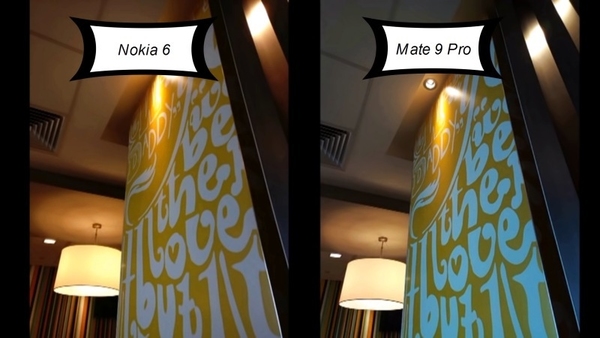 Nokia6 × Mate9Pro 鏡頭對決【有片】 低光拍攝對決