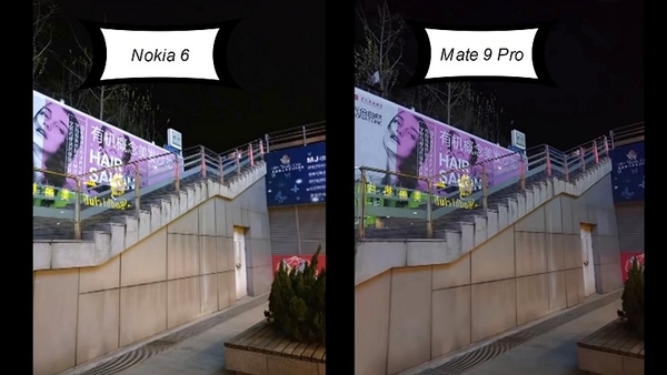 Nokia6 × Mate9Pro 鏡頭對決【有片】 低光拍攝對決