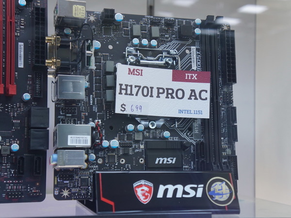 100 系 ITX 底板清貨  Z170 劈至 HK$799 超筍價！