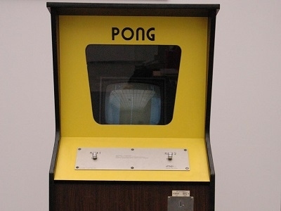 現實版 Pong 桌球遊戲咖啡桌 經典科技雙結合