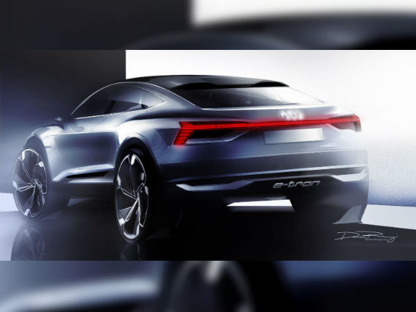 Audi E-Tron Sportback 概念電車曝光 亮燈 Logo 太浮誇？